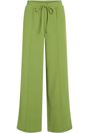 VILA Viclua Cintura Alta Pantalones De Pierna Ancha