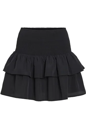 VILA Cintura Alta Falda Mini