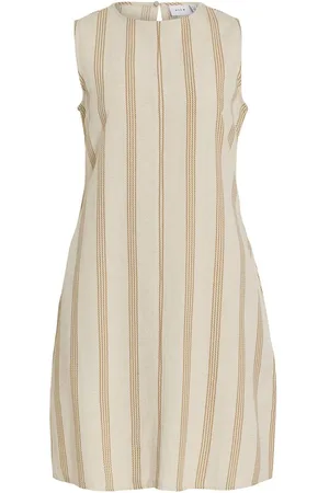 VILA Sin Mangas Vestido Corto