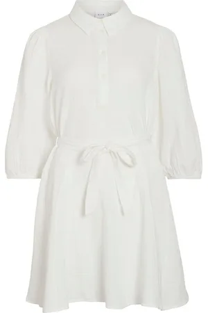 VILA Nia Prenda Corta Vestido Camisero