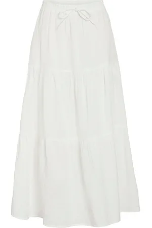 VILA Nia Algodón Falda Maxi