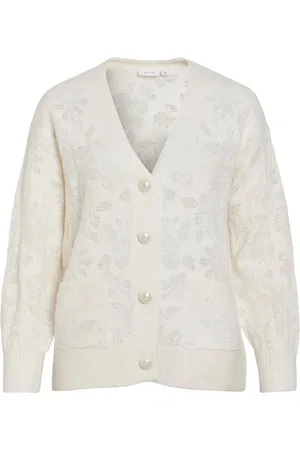 VILA Cuello En V Chaqueta De Punto