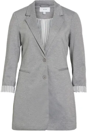 VILA Prenda Larga En Jersey Blazer