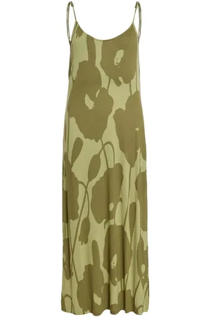 VILA Sin Mangas Vestido Midi