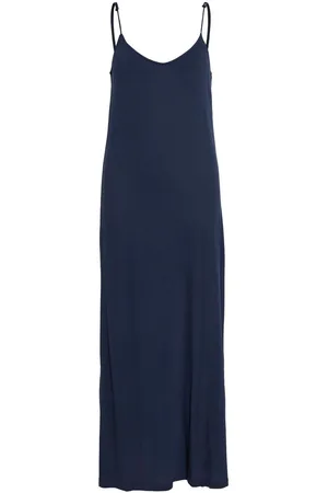 VILA Sin Mangas Vestido Midi