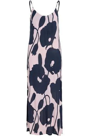 VILA Sin Mangas Vestido Midi