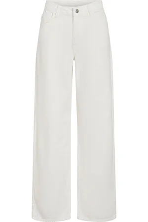 VILA Vipalma, Cintura Media Jeans Anchos