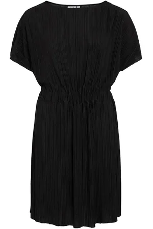 VILA Mangas Cortas Vestido Corto