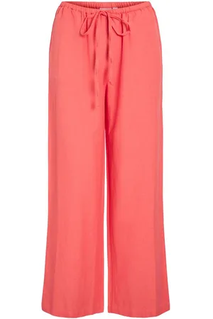 VILA Cintura Media Pantalones
