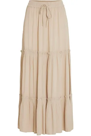 VILA Talle Alto Falda Maxi