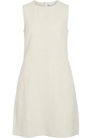 VILA Sin Mangas Vestido Corto