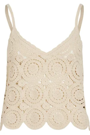 VILA Virisse, Crochet Top De Tirantes