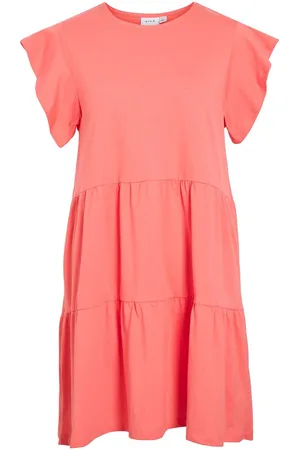 VILA Visummer Mangas Japonesas Vestido Mini