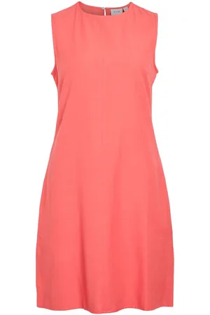 VILA Sin Mangas Vestido Corto