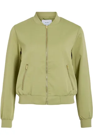VILA Cremallera Cazadora Bomber