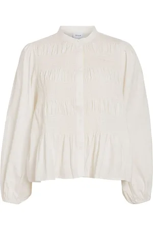 VILA Mangas Largas Camisa