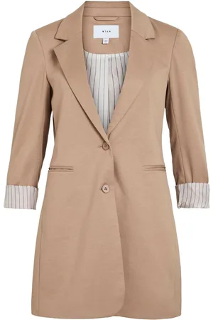 VILA Prenda Larga En Jersey Blazer