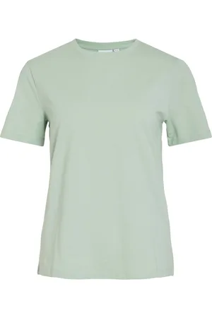 VILA Vinora Cuello Redondo Camiseta