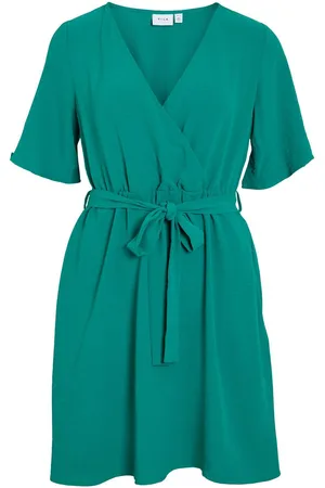 VILA Diseño Corto Vestido Envolvente