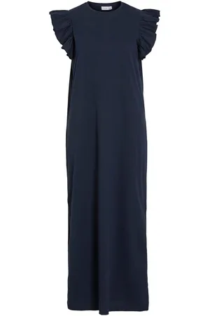 VILA Visummer, Mangas Japonesas Vestido Maxi
