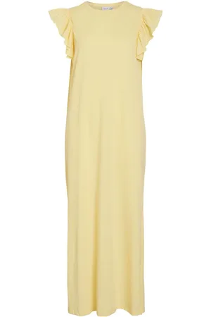 VILA Visummer, Mangas Japonesas Vestido Maxi