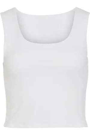 VILA Longitud Recortada Camiseta De Tirantes