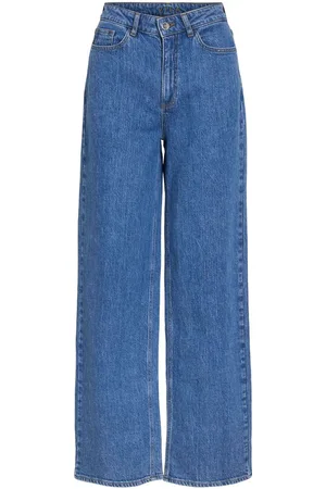 VILA Vifreya De Cintura Alta Jeans Anchos