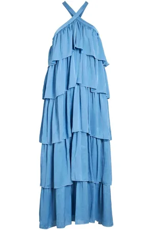 VILA Escalonado Vestido Maxi