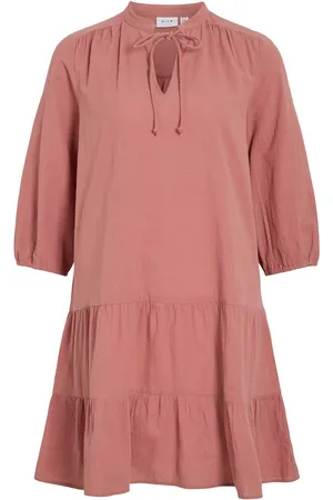 VILA Vipetra, Mangas 3/4 Vestido Corto