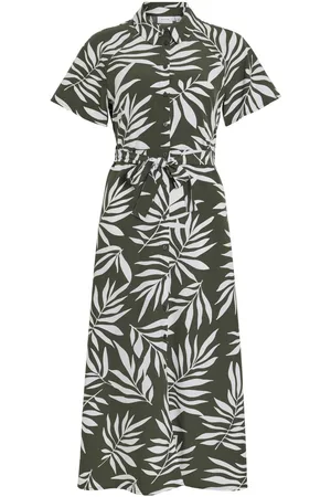 VILA Viebba Midi Vestido Camisero