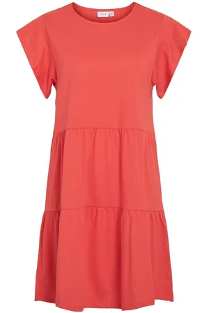 VILA Visummer Mangas Japonesas Vestido Mini