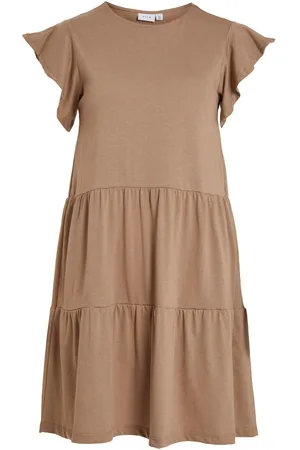 VILA Visummer Mangas Japonesas Vestido Mini