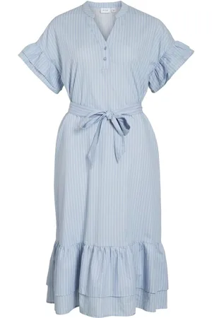 VILA Visommer, Mangas Cortas Vestido Corto