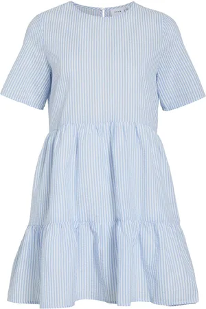 VILA Vicoralina, A Rayas Vestido Corto