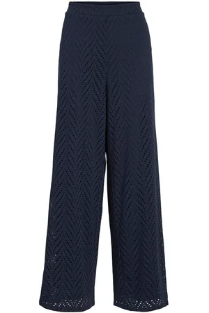 VILA Videlaia Talle Alto Pantalones De Pierna Ancha