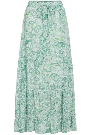 VILA Prenda Estampada Falda Maxi