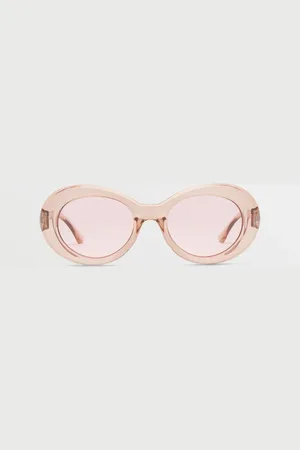 Volcom Gafas de sol Stoned Gloss Quail Feather (cristales rosas)