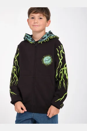 Volcom Sudadera con Capucha Alien Full Zip Hoodie - - (NIÑOS)