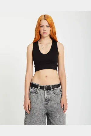 Volcom Top Gimmestank Rib