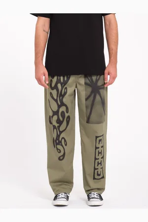 Volcom Pantalón con Cintura Elástica Zephyr