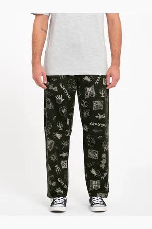 Volcom Pantalón con Cintura Elástica Keutchi