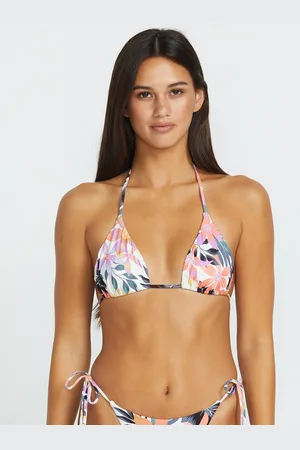 Volcom Top de bikini triángulo Tropicabana