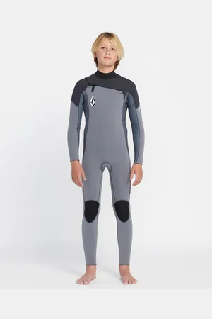Volcom Traje de neopreno de manga larga y cremallera en el pecho Modulator 4/3Mm - - (NIÑOS)