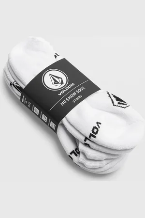 Volcom Calcetines Stones No Show Socks (Pack de 3)