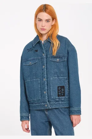 Volcom Chaqueta Keutchi Denim - Vintage Marbled Indigo
