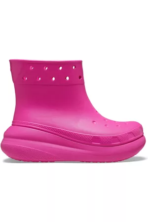 Crocs discount altas rosas