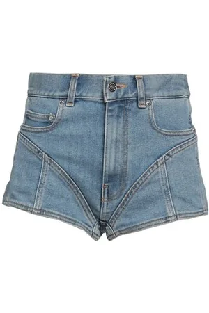 MUGLER PARTES DE ABAJO - Shorts vaqueros