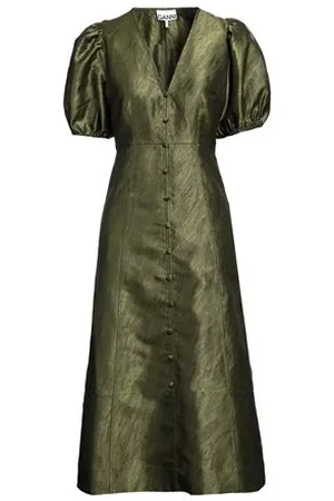 Ganni VESTIDOS - Vestidos midi