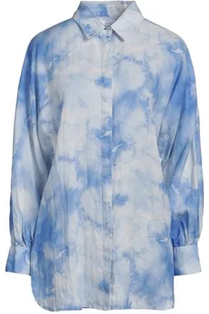 120% Lino CAMISETAS Y TOPS - Camisas