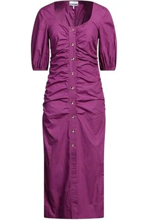 Ganni VESTIDOS - Vestidos midi